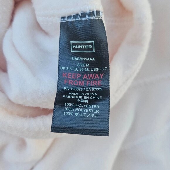 Hunter Women Socks Light Pink LML Boot Socks size M 36-38EU, 3-5 UK NWOT - Picture 10 of 11